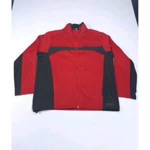 Gander Mountain Jacket Men Large Multicolor Fleece Full Zip Guide Series Outdoor